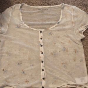 American eagle crop top